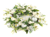 Gardenia Wreath American Holiday Home Decoration Door Hanging V1294-YM0626-230203QY02