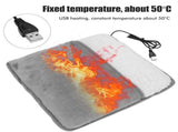 Winter USB Foot Built In Heater Fast Heating Safe Start Warm Foot Cover Feet Heating Pad V1294-YM0523-10317284