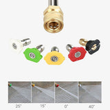 Pressure Washer Wand, 4000 PSI Telescoping High Washer Wand Set, Gutter Cleaning Tools, V1192-AZ-W-29667