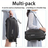 bicycle saddle bag, cycling accessories, large capacity saddle bag, weather-resistant bike bag, V1106-139-WHI-15137
