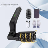 Electric Grill Brush Wireless Grill Cleaner Heavy-Oil Stain Removerr - Black - Size 1 V1102-114-52621-BLK-1
