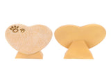Heart Shaped Animal Tombstone DIY Resin Dog Pet Memorial Stone Outdoor Courtyard Decoration V1294-YM0703-3111230005313