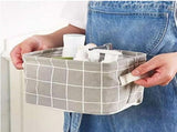 4PCS Fabric Storage Bag 2 Long Handles Easy Grasp Waterproof Coating Foldable Laundry Basket for V1294-YM0703-3117230046411