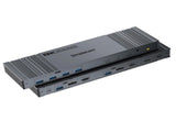 Simplecom KM490 HDMI and DisplayPort Dual Monitor KVM Switch for 2 Computers with 4-Port USB 3.0 Hub V28-SIMKM490