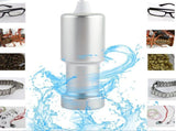 Portable Ultrasonic Fruits Eyeglass Cleaner Necklace Jewelry Cleaning Machine V1294-YM0901-JY20579-02