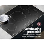 Devanti Induction Cooktop 90cm Electric Cooker CT-IN-D-YL-IF7208S