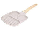Egg Frying Pan Stick Proof Even Heating Flat Base Aluminum Alloy Pancake Pan for Induction Cooker V1294-YM0626-3118220339012