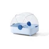 Tableware Storage Box Multifunctional Chopsticks Dishes Drying Box with Cover Kitchen Utensil Blue V1294-YM0716-3118220114613