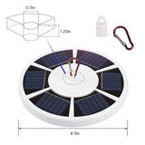 42LED Solar Flag Pole Light Flagpole Solar Light for Flag Pole Topper V1294-YM0717-10056027