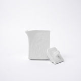 Soy Pot Squared 150ml Textured White Glaze V637-C3158