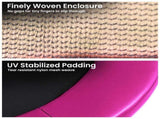 Kahuna 8ft Trampoline Pad and Net - Pink KAH-PDNET-08-PK