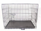 YES4PETS 42' Portable Foldable Dog Cat Rabbit Collapsible Crate Pet Cage with Cover Mat V278-CR42-W-COVER-BK-MAT