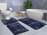 5Pc Bath Mats for Bathroom, Quick-Dry Bathroom Rugs Sets Washable Non-Slip Bath Mat Ultra Soft V1189-LWWAL-20260325-01089