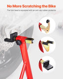 VEVOR Motorcycle Front & Rear Stand Lift 850lb Spoolift Paddock Swingarm Arm Red V952-YBSJZJHSTZ85ASDKKV0