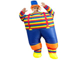 Inflatable Clown Costume Blow Up Joker Jumpsuit for Halloween Cosplay Party Christmas Adult Size V1294-YM0703-3115230047611