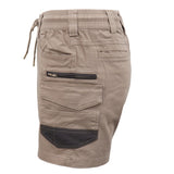 Mens Cargo Cotton Work Shorts 10 Pockets Tradies Utility Pants Workwear Trousers, Khaki, 30 V474-739030