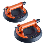 Glass Suction Cup, 203 mm 2 Pack 278 kg Capacity, Vacuum Suction Cup with Steel Handle & Carry Box, V952-YXZKXPJS2J8Y6ZTC8V0