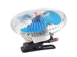 12V 25W Mini Portable Auto Vehicle Clip On Cooling Oscillating Fan for Car Truck Dashboard V1294-YM0722-JYB02166