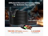 7.62 m 6AWG Portable Power Cable , Heavy Duty 600V SOOW Electrical Power Cable, V952-BXSDYXSOOWDLLUJEO001V8