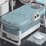 Folding Portable Bathtub Freestanding Spa , Large 148 cm V178-36991