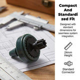 1 GPH Pressure Compensated Flow for Garden System, 2026 New Self-Cleaning Constant Flow V1258-DP02-F-847