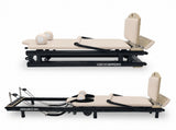 Powertrain Lyra Pilates Reformer Machine Foldable Multifunctional Home Gym Equipment Exercise T PLT-JYI-820-BE