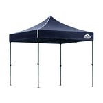 Instahut Gazebo Pop Up Marquee 3x3m Folding Tent Wedding Outdoor Camping Canopy Gazebos Shade Navy GAZEBO-T-3X3-F-NA