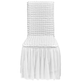 VEVOR Stretch Spandex Folding Chair Covers, Universal Fitted Chair Cover with Skirt, Removable V952-YTBS4PCSZKHB8CTN7V0