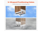 4x4 Post Base 10 Pcs, Inner Size 3.53x3.56inch/89.6x90.5mm Concrete Post Anchor, Heavy-Duty V952-HNTJZ44YC10JREKGG001V0