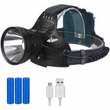 Rechargeable LED Headlamp For Adults, Ipx5 Waterproof Usb Rechargeable Headlamp For Camping, V1188-MS-227-1504