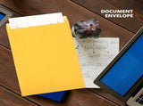 30Pcs Kraft Paper Envelopes with Self Adhesive Closure for Office Document Storage V1369-AZ3-W-17207