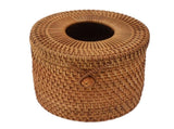 Rectangular Rattan Tissue Box Cover Rattan Woven Tissue Box Holder for Bathroom Organizer Countertop V1294-YM0706-3117230158212