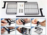 CARLA HOME 2-Tier Kitchen Spice Rack Organizer Storage Shelf for Condiments, Oil Bottles, Utensils, V178-36233
