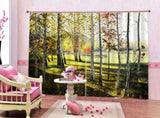 Modern Living Room Bedroom High Quality Window Full Shade Printing Curtain V1294-YM0901-JY35905-02