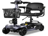 EQUIPMED FreeLite Mid-Sized Foldable Electric Mobility Scooter, Lithium Battery, Long Range and V219-HMBMSCEQ4LGA