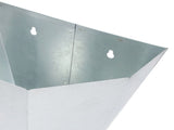 Chicken Cone Heavy Duty Galvanized Steel Poultry Restraining Cone Funnel Chicken Processing V1294-YM0901-3111240280911