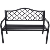 Wallaroo Steel Outdoor Garden Bench - Elegant GDB-JOY-211