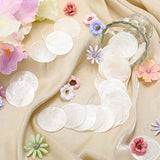 240Pcs 2 Inch Round Capiz Shells with 2 Holes Round Natural Shell White Shells for Wind Chimes V1366-AZ2-W-14633