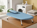 Artiss Tabletop Ironing Board with Small Ironing Boards with Folding Legs Blue IRB-STAND-61-WHBU