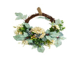 Artificial Hydrangea Wreath Spring Decorative Door Hanging Wall Wreath for Home Door V1294-YM0714-211227LW04-1