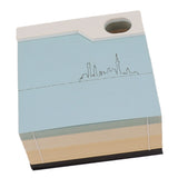 3D Memo Pad Sticky Notes Paper Craft DIY Home Decoration Holiday Gifts with Storage Box V1294-YM0706-3115230079111