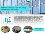 9m Extendable Ceiling Duster Kit Heavy Duty Telescopic Pole Cleaner V63-954071