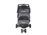 PaWz Large Pet Stroller Dog Cat Carrier Plaid ST1001-PLAID