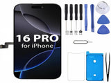iPhone 16 Pro Screen Replacement, 6.3 Inch Incell LCD Display Touch Screen Digitizer, Comes with V1293-0143877452722