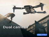 **E88 PRO All-in-One Gesture-Controlled Aerial Drone Dual Adjustable HD Cameras 3-Speed Wind V1106-E88PRO001