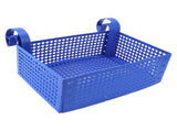 Pool Hanging Storage Basket Adjustable Support Rods Removable Toy Basket for Above Ground Swimming V1294-YM0901-3111230141511