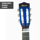 Karrera Childrens 34in Acoustic Guitar Kids - Blue CC34-BU