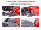 Circular Saw Blade Sharpener with Water Tank, 370W 2890RPM Rotary Angle Mill Grinder, Water V952-YXJPDMJSMHGD46ML4001V3