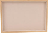 Velvet Stackable Jewelry Tray, Wood Flat Organizer Tray Drawer for Necklace Bracelet Ring Showcase V1259-DP01-A-788