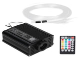 16W Fiber Optic Light RGBW LED Ceiling Light Kit APP Control with 2m Fiber Optic Cable V1294-YM0718-3119210003511